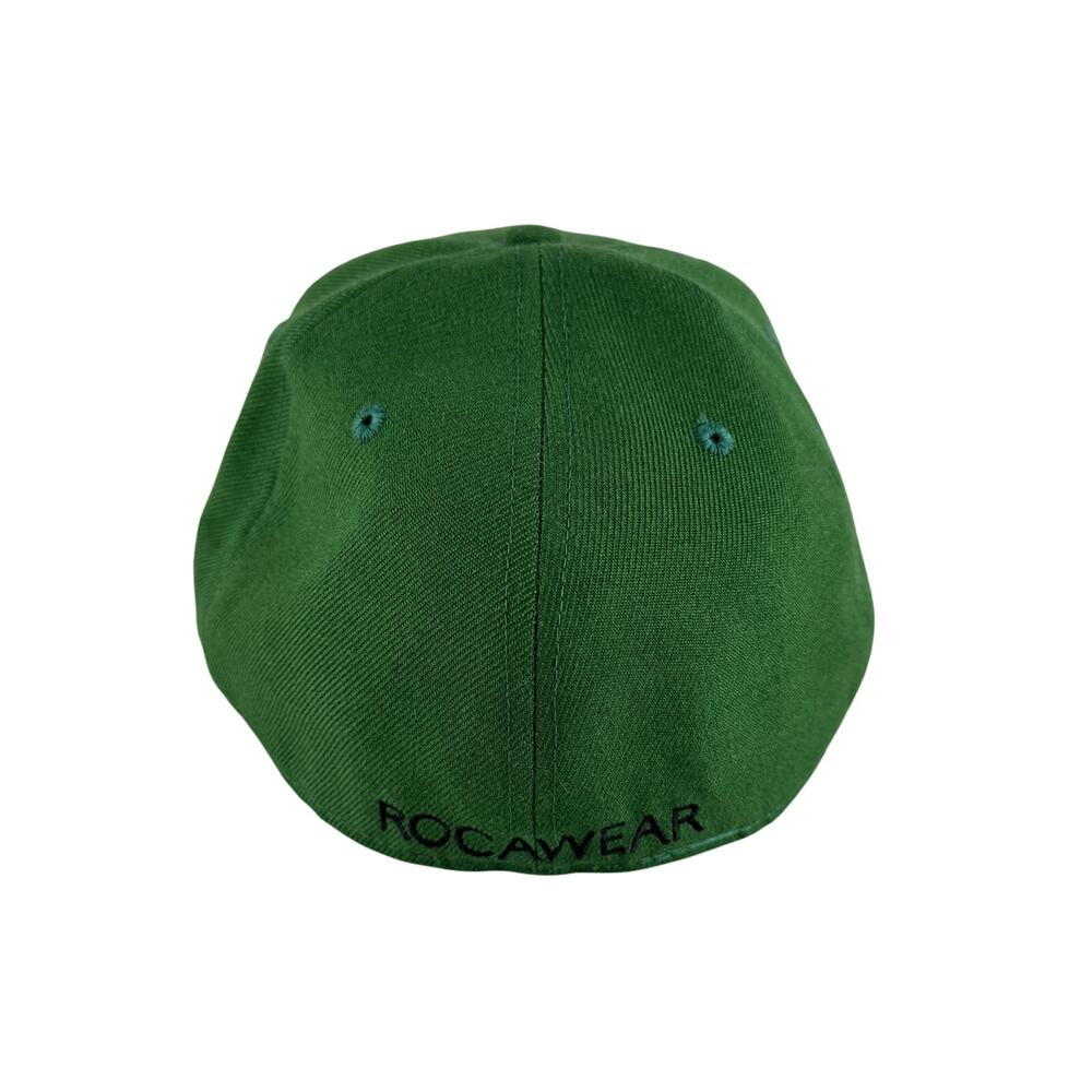 Rocawear Men’s Green Fitted Hat Size‎ 7 ½ NWT Hip-Hop Streetwear - Picture 4 of 8